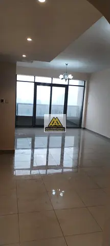 A premium apartment for annual rent in Sahara Towers, Sharjah, with a direct view of Dubai.