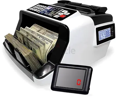 CRONY Money Counter Machine Banknote - AL-7200 Portable Counting For Any Currency