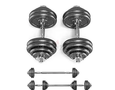 Cast iron adjustable dumbbell set 30KO