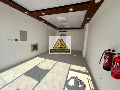A great opportunity to rent a commercial shop in Al Hamidiya, Ajman, located directly on University Street, one of the most active and strategic comme
