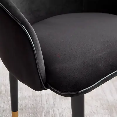 Mono Dressing Stool – Velvet Upholstered | AED 99