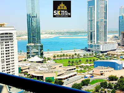 SEA VIEW _ LUXURIOUS 3 BHK _ 68K IN 4 CHQS _ GYM SWIMMING POOL KIDS PLAY AREA FREE