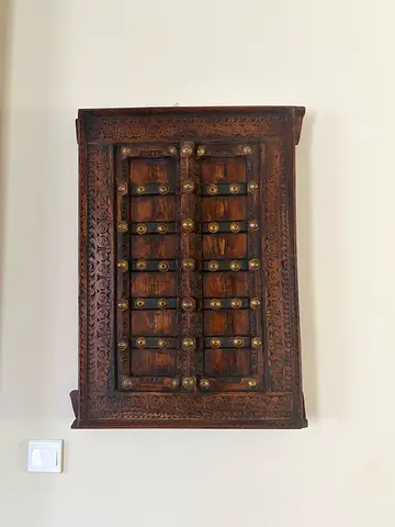 Handcrafted Wooden Decorative Window