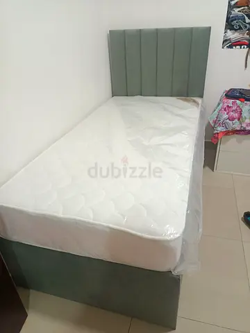 Ho available single bed with matters brand new