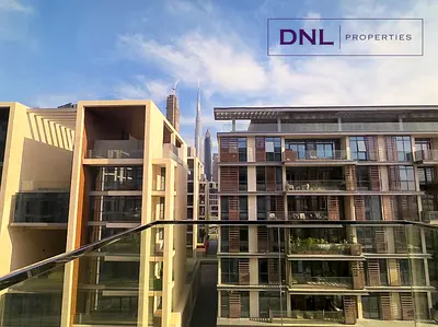 Unobstructed Burj View | High floor | Well lit