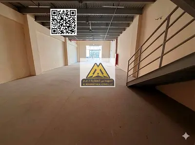 Annual rent – Commercial warehouse with mezzanine in Al Jurf Industrial – Ajman Location: Al Jurf Industrial – strategic location for business activit