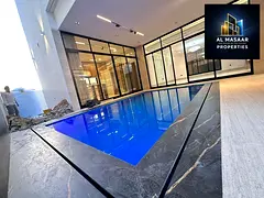 Luxury villa with a private indoor pool, all-inclusive price including fees, electricity, water, and