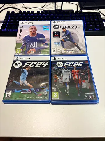 Ps5 disks FIFA( 26,24,23,22)