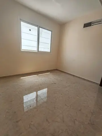 For rent in Sharjah, Al Bateen area. One bedroom and a living room, built-in wardrobes, central air
