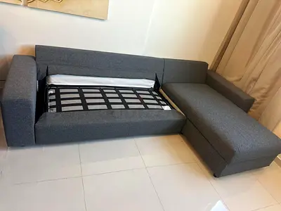 Ikea.L shaped. vimle sofa-bed
