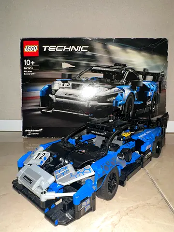 Lego Technic McLaren senna GTR Used with instructions and everything