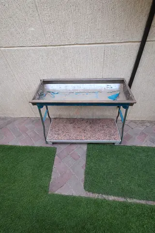 Outdoor 3-Seater Garden Swing with Canopy -BBQ STAND