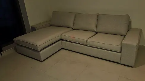 Ikea kivik L shape sofa