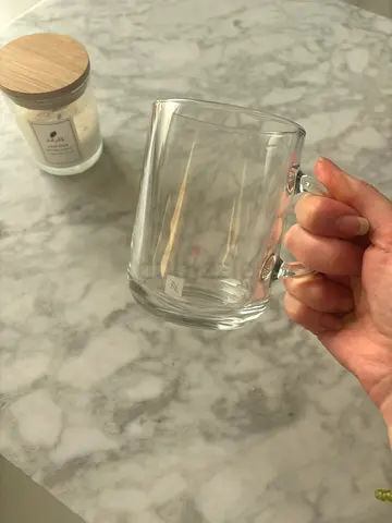 Original Nespresso Vertuo mug in glass