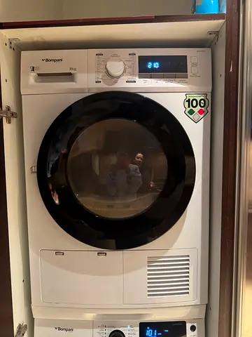 Bompani Washer and Dryer Set (8kg, 1400 RPM) – Excellent Condition