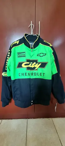 Days of thunder Vintage Chevrolet City Racing Jacket - Mens Size (approx L)