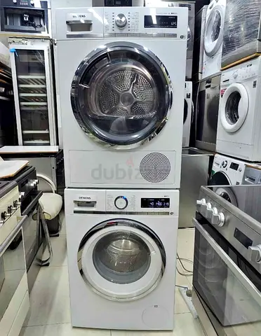 Siemens iq700 separate wifi model washer and saparate dryer 9kg same like new conditon for sale