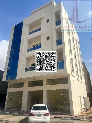 New building for sale in Al-Aliya area. Income 350,000. Price 3,800,000