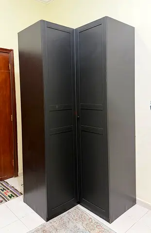 Black Corner Cupboard