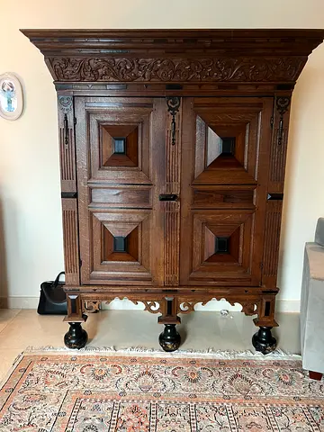 17th century original Dutch cabinet