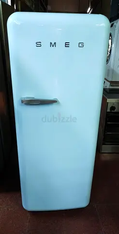 Smeg FAB28RPB3GA pastel blue retro-style single-door Refrigerator