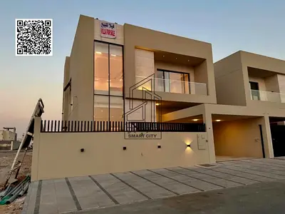 Receive your ready-to-move-in villa in Al Zahiyah, Ajman - very spacious interiors, hotel-style finishes, at a bargain price, with central air conditi