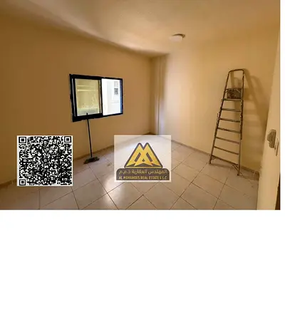 Studio in Al Nuaimiya 2, large space, semi-open kitchen, central AC, 18,000 yearly, 4 payments, prime location near services, practical living, very a