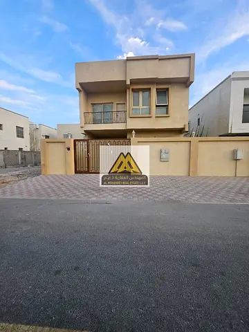 A spacious and luxurious villa is available for rent in the Al Zahiyah area, featuring five maste