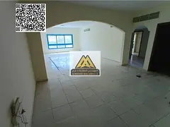A spacious apartment for annual rent in Al Rumaila 1 – Ajman, featuring two master bedrooms, a mai