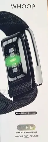 Brand new  seal packed UAE WHOOP LIFE MG fitness tracker with 12-month membership. Unwanted gift