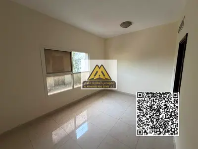 Annual Rent in Al Nuaimiya 3 – Ajman A spacious studio apartment with a practical design, featuring a separate kitchen and central air conditioning.
