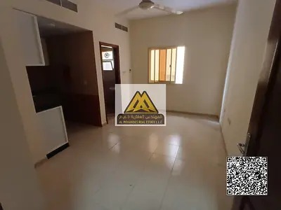 Studio for Annual Rent in Al Hamidiya 1 – Ajman | Prime Location, Semi-Separate Kitchen, and Central A/C