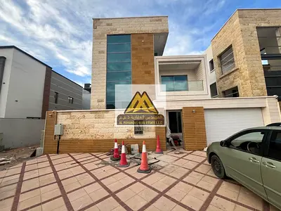 Al Yasmeen, Ajman, featuring a modern design and high-quality finishing, ideal for families seeking spacious and comfortable living. The villa consist