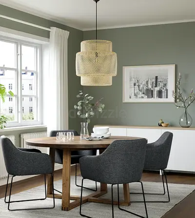 IKEA MÖRBYLÅNGA Oak Veneer Dining Table
