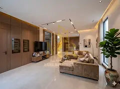 Two-story corner villa with a private pool and rooftop terrace. Spacious, palatial design with luxur