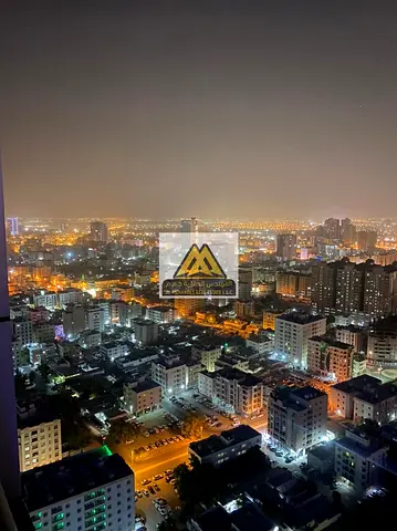 Al Muhandis Real Estate | Exceptional Residential Offer in Ajman Luxury Apartment for Annual Rent in Corniche Residence Towers