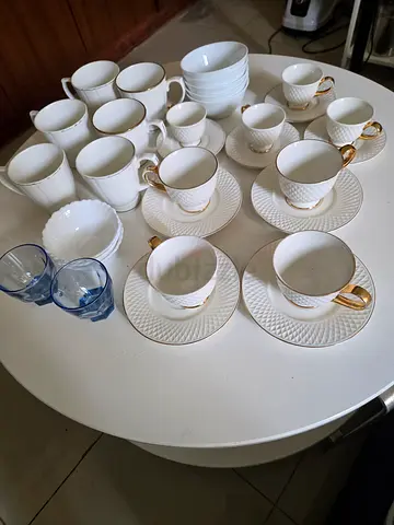Homes R us Crockery Cup set bowls