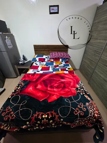 Hof offer lavish furnished studio is available in 2500 monthly with sewa and internet