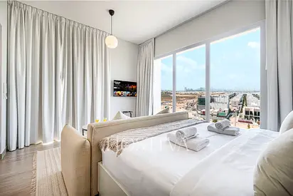 Modern Studio Liva Dubai South | Relaxing Retreat