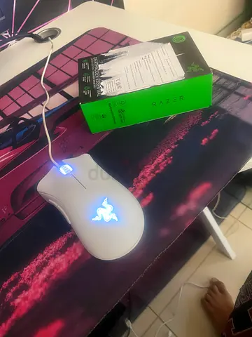Razer DeathAdder Essential White Gaming Mouse - Good Condition