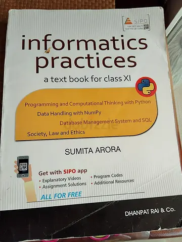 Informatics Practices: A Text Book for Class XI by Sumita Arora