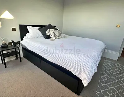 bed and mattress / ikea