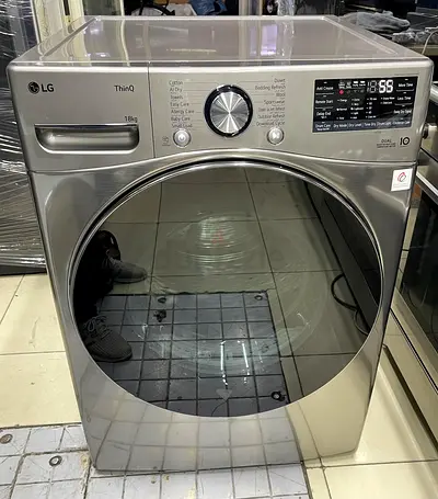 LG thinQ 18kg dryer RH18U8EVCW Unused peice