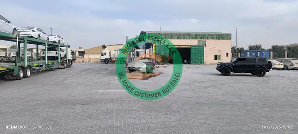 44000 SQFT OPEN YARD WITH 3000SQFT WAREHOUSE FOR RENT IN EMIRATES MODERN INDUSTRIAL AREA UAQ.