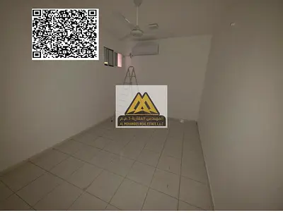 استوديو للإيجار في الروضة 2 عجمان بمساحة كبيرة جدًا ومطبخ منفصل وتصميم عملي في طابق أرضي بموقع حيوي قريب من جميع الخدمات
