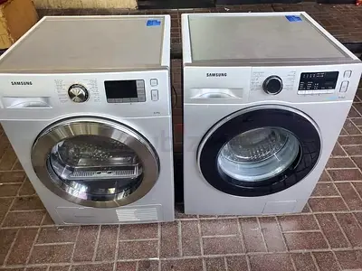 Samsung front load washer and dryer set - good working condition