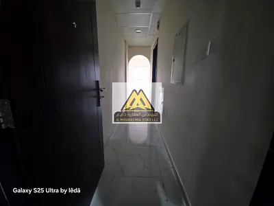 Spacious 2 Bedroom Apartment with Direct Ajman Port View in Rashidiya, Mina Street with Central AC