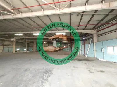 28000 sqft wrehouse with 7 labor rooms in emirates modern industrial area.uaq