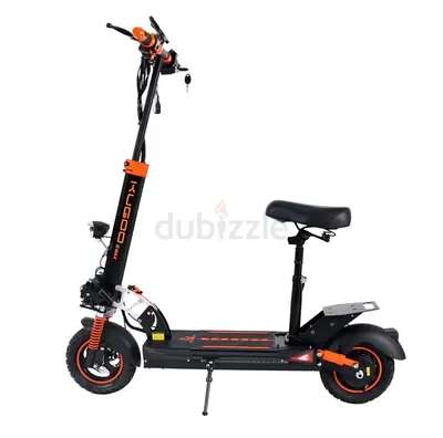 Kugoo Electric Scooter with Seat - Powerful Adult eScooter, Foldable