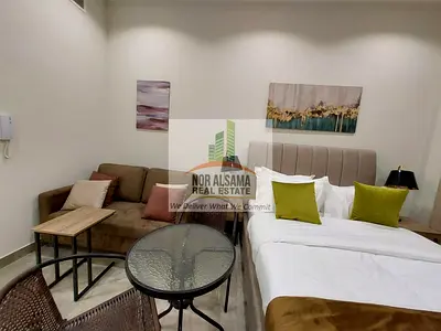 Furnished Studio | Majestique Residence 1 | Balcony & Road View
